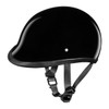 Daytona Polo Half Helmet - Gloss Black