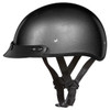 Daytona Skull Cap Half Helmet with Peak Visor - Gun Metal