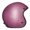 Daytona Women's Cruiser Metal Flake Helmet - Side View