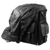 Black Extra Large Studded 2-Piece Motorcycle Sissy Bar Bag