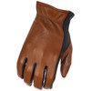 Highway 21 Louie Leather Motorcycle Gloves - Tan