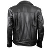Detour 8001 Mens Black Leather Motorcycle Jacket