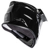 GMax AT-21S Adventure Snow Helmet With Electric Shield - Black Rear View