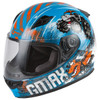 GMax Youth GM-49Y Beasts Helmet - Blue