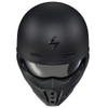 Scorpion Covert X Helmet - Matte Black Top View