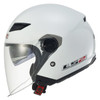 LS2 OF569 Track Helmet - Pearl White