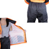 Jafrum Thunder Under RS5021 Women's Hi Visibility Orange and Yellow Motorcycle Rain Gear -Detail View