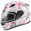 GMax FF-49 Blossom Snow Helmet - Pink/White