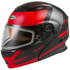 GMax MD-01S Descendant Snow Modular Helmet-Black/Red