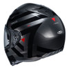 HJC i70 Watu Helmet - Black/Grey Rear View