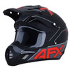 AFX FX-17 Aced Helmet - Black/Red