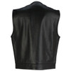 Z1R Ganja Leather Vest - Back View
