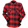 Z1R Duke Flannel Shirt - Red/Black