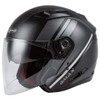 GMax OF77 Reform Helmet-Black/Silver