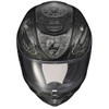 Scorpion EXO-R420 Lone Star Helmet-Black/Silver-Top-view