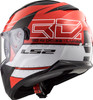 LS2 Stream Kub Full Face Motorcycle Helmet -back-side-View