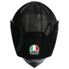 AGV AX9 Matte Carbon Helmet - Top View