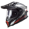 LS2 Explorer Carbon Frontier Helmet-Titanium