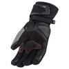 LS2 Frost Motorcycle Gloves-Black/Grey-Palm-View