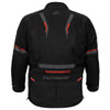 Tour Master Horizon Line Ridgecrest Jacket - Black Back View