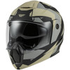 Fly Odyssey Summit Modular Helmet-Black/Grey-Detail-View