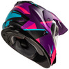 GMax Women's GM-11S Ripcord Adventure Snow Helmet-Rear-View