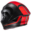 HJC RPHA 1N Senin Helmet - Black/Red Rear View