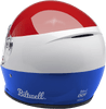 Biltwell-Lane-Splitter-Podium-Helmet-Red/White/Blue-back-side-view 1