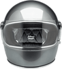 Biltwell-GringoS-Motorcycle-Helmet-Silver-front-view