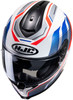 HJC-C70-NIAN-Full-Face-Motorcycle-Helmet-White/Blue-Top-View
