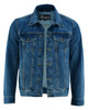 Vance-VB510BL-Mens-Blue-Heavy-Duty-Denim-Button-Front-Motorcycle-Jacket-front-view