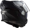 LS2-Advant-X-Solid-Modular-Motorcycle-Helmet-Sunshield-matte-black-frontup-rear-view
