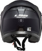 LS2-Drifter-Solid-Open-Face-Motorcycle-Helmet-Sunshield-Matte-Black-rear-view