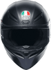 AGV-K1-S-Solid-Full-Face-Motorcycle-Helmet-matte-black-front-veiw