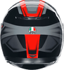 AGV-K3-Compound-Full-Face-Motorcycle-Helmet-Black-Red-back-view
