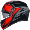 AGV-K3-Compound-Full-Face-Motorcycle-Helmet-Black-Red-side-view