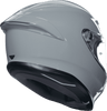 AGV-K6-S-Solid-Full-Face-Motorcycle-Helmet-grey-back-side-view