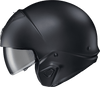 Scorpion-EXO-Covert-2-Solid-Open-Face-Motorcycle-Helmet-Matte-Black-3/4 Mode
