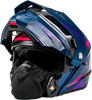 Gmax-MD-74S-Spectre-Snow-Helmet-with-Electric-Shield-Blue-Pink-Purple-Front-Visor