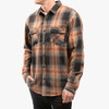 Fasthouse-Saturday-Night-Special-Flannel-Shirt-Beige-dusk-front-pic