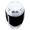 HJC-RPHA-12-Solid-Full-Face-Motorcycle-Helmet-White-front-view
