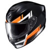 Scorpion-EXO-R420-Pace-Full-Face-Motorcycle-Helmet-Black-Orange-top-front-left-view