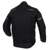 Cortech-Aero-Flo-2.0-Motorcycle-Riding-Jacket-Black-back-view