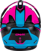 Gmax-GM-11-Decima-Black-Pink-Full-Face-Motorcycle-Helmet-back-view