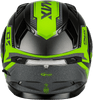 Gmax-MD-01-Volta-Black-Green-Modular-Motorcycle-Helmet-back-view