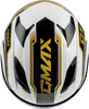 Gmax-MD-01-Volta-White-Gold-Modular-Motorcycle-Helmet-top-view