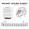 Fly-Racing-Sentinel-Recon-Matte-Black-Fire-Chrome-Full-Face-Motorcycle-Helmet-size-chart