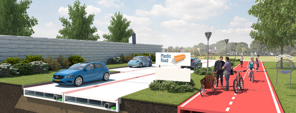 The End of Potholes? Plastic Roads Are Coming