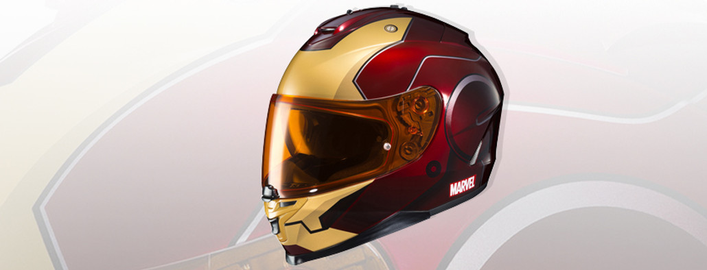 The evolution of the motorcycle helmet