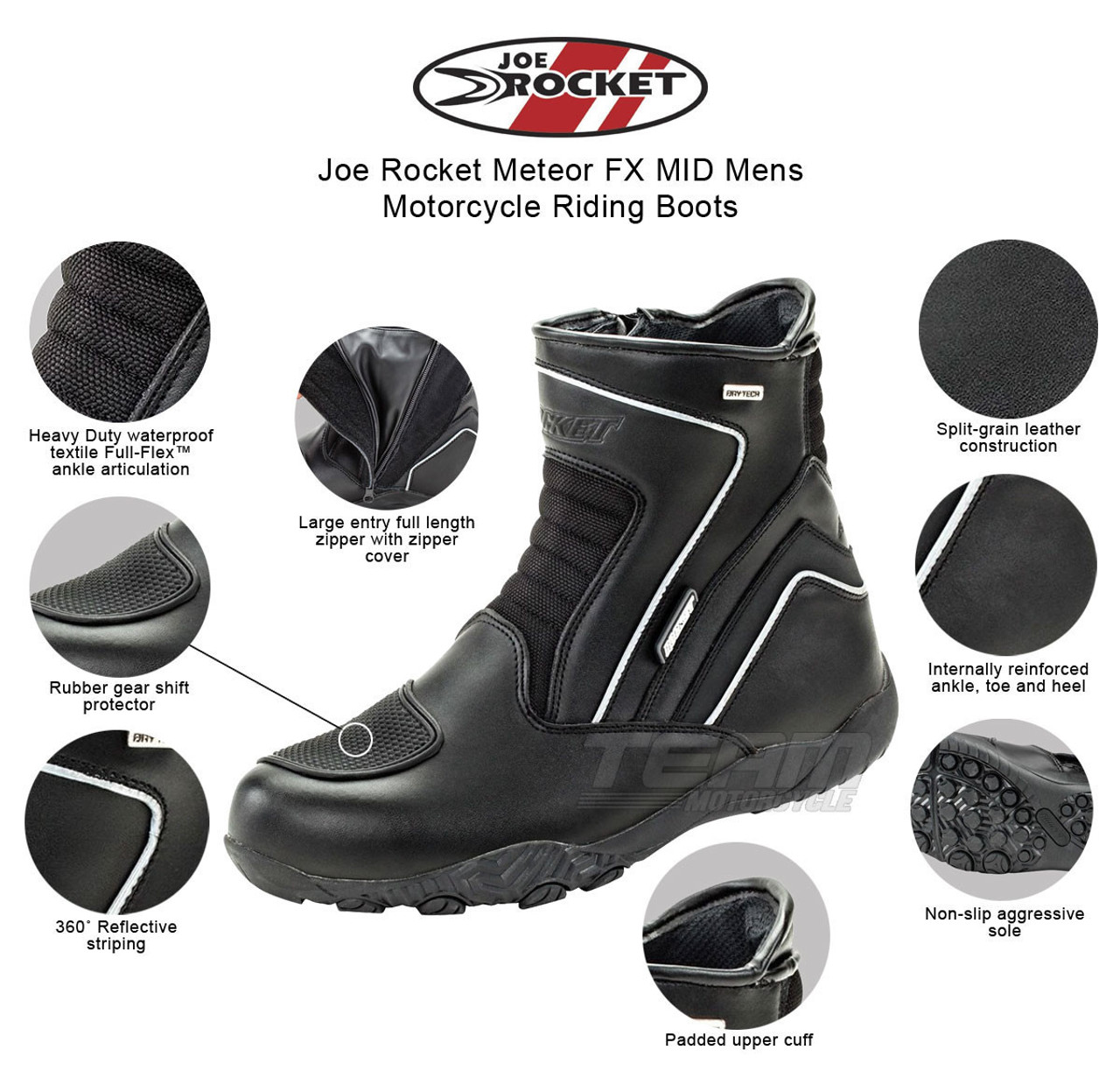 joe rocket meteor fx boots